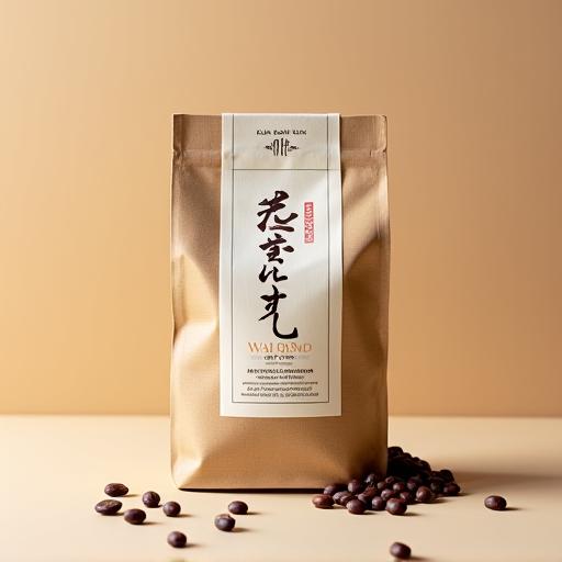 和ブレンドのコーヒー豆パッケージ